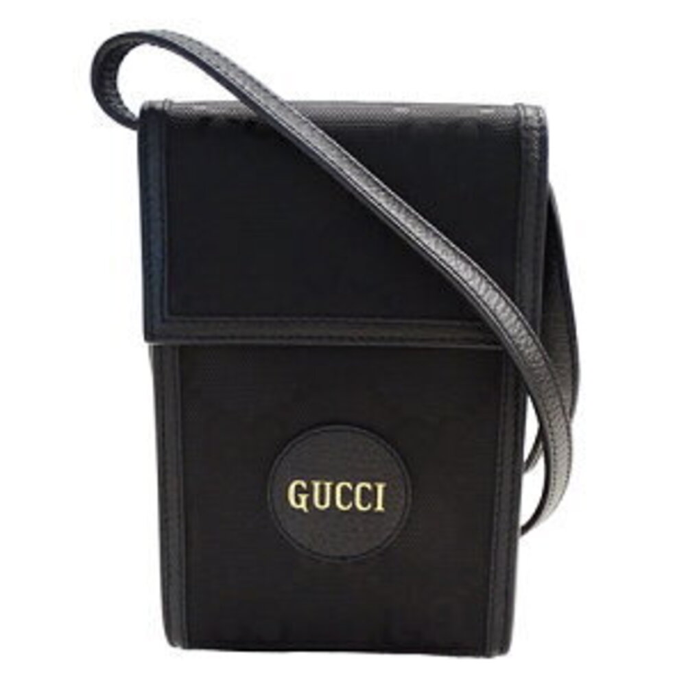 Gucci Bag Shoulder Leather Off the Grid Black Crossbody